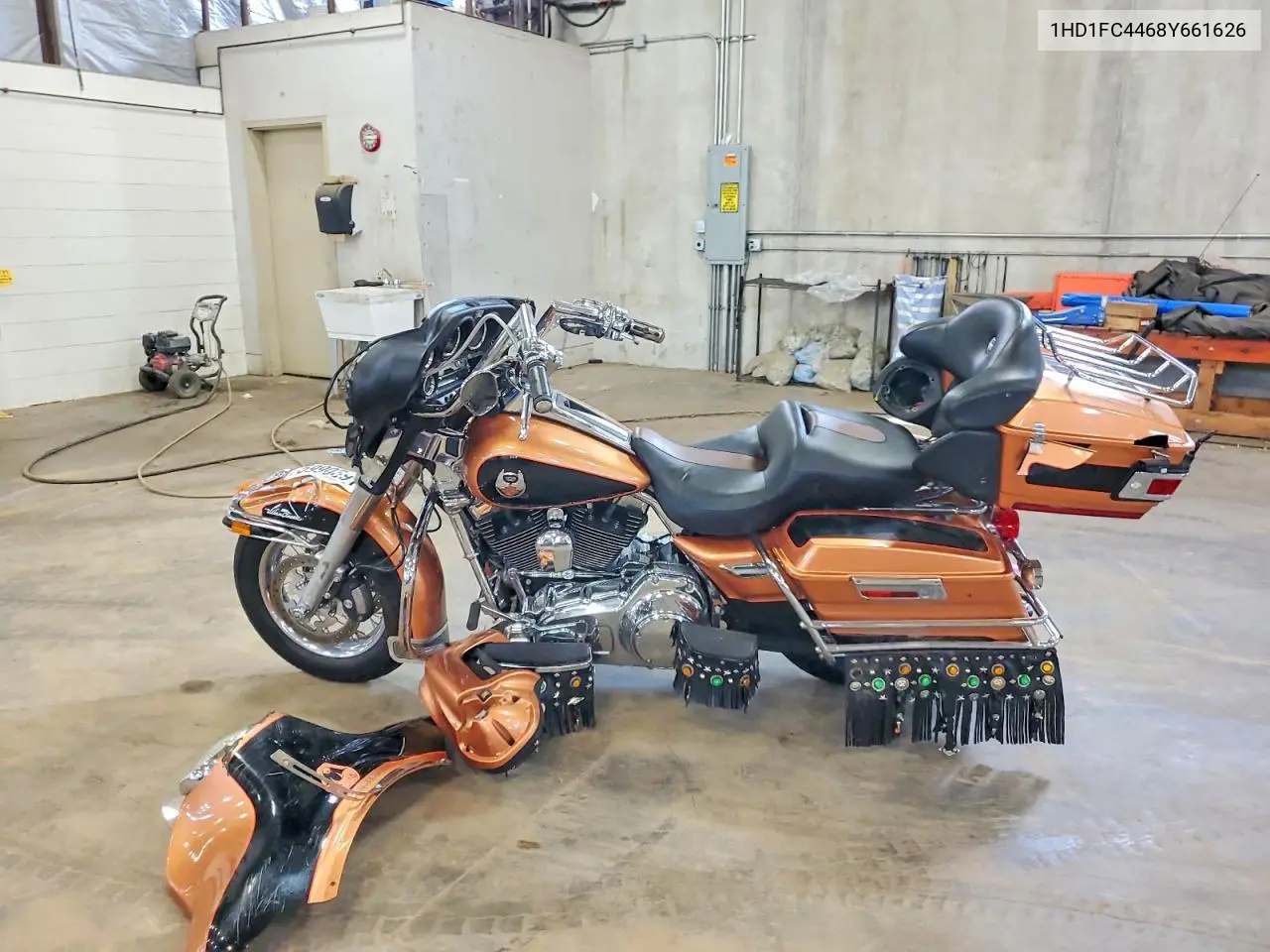 2008 Harley-Davidson Flhtcui 105Th Anniversary Edition VIN: 1HD1FC4468Y661626 Lot: 59903916