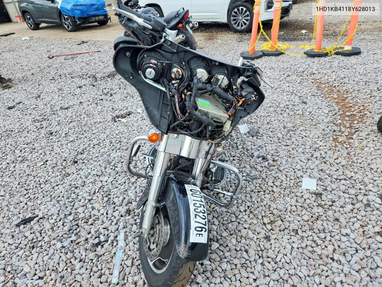 2008 Harley-Davidson Flhx VIN: 1HD1KB4118Y628013 Lot: 60153276