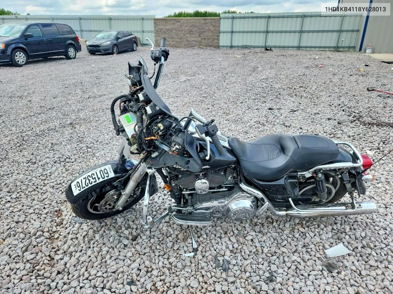 2008 Harley-Davidson Flhx VIN: 1HD1KB4118Y628013 Lot: 60153276