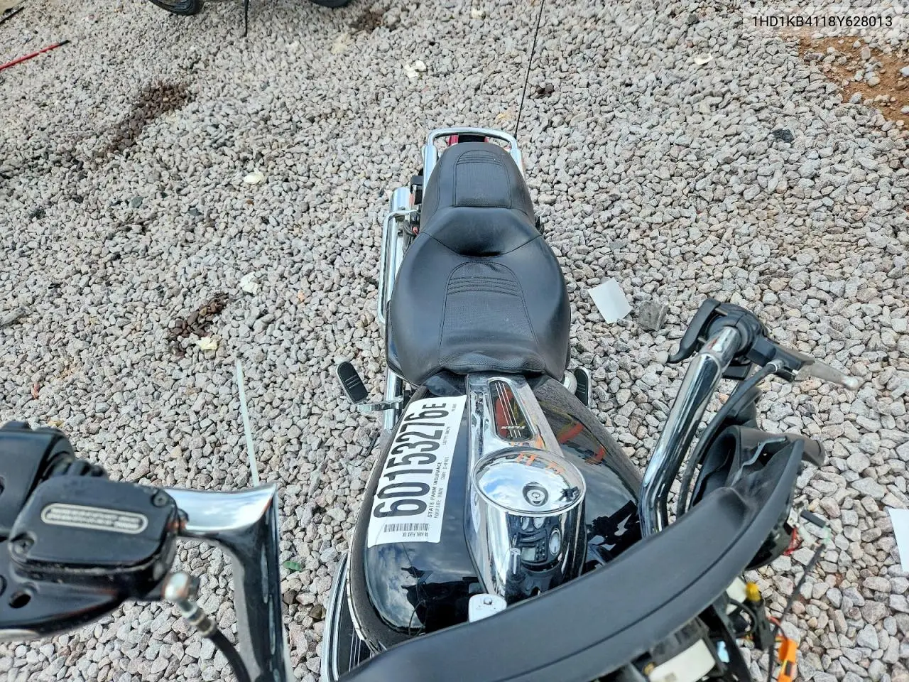2008 Harley-Davidson Flhx VIN: 1HD1KB4118Y628013 Lot: 60153276