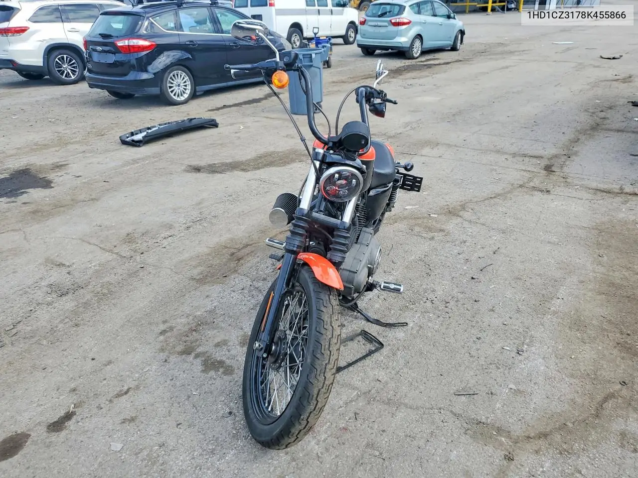 2008 Harley-Davidson Xl1200 N VIN: 1HD1CZ3178K455866 Lot: 60780526