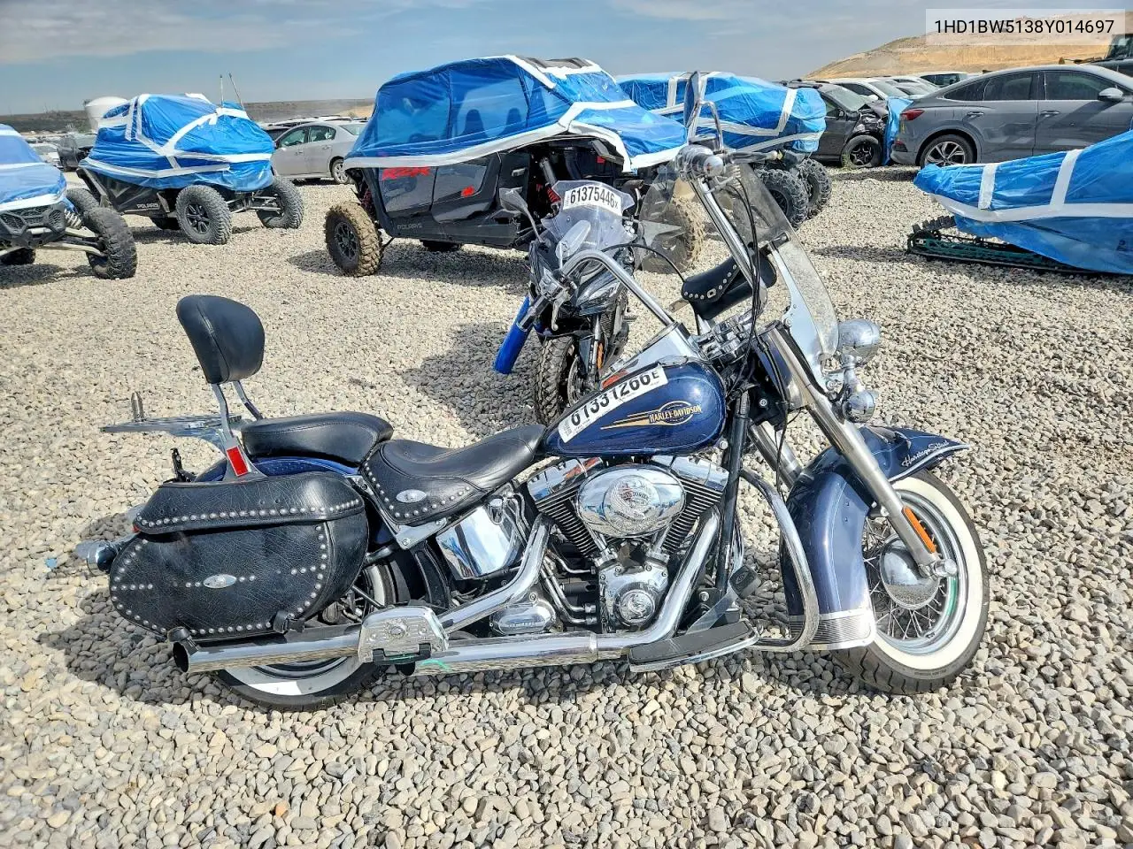 2008 Harley-Davidson Flstc VIN: 1HD1BW5138Y014697 Lot: 61331266