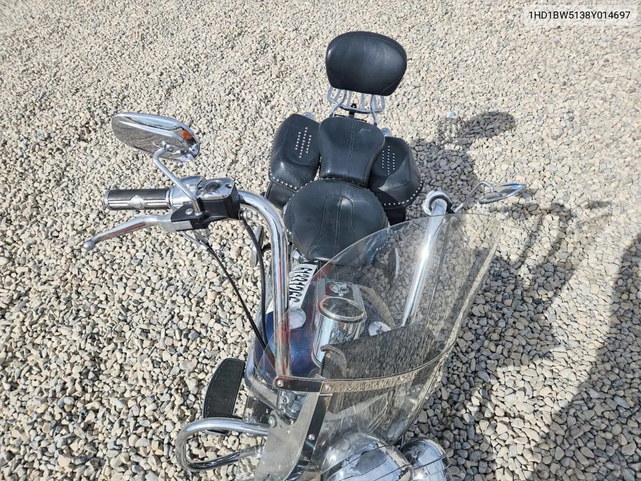 2008 Harley-Davidson Flstc VIN: 1HD1BW5138Y014697 Lot: 61331266