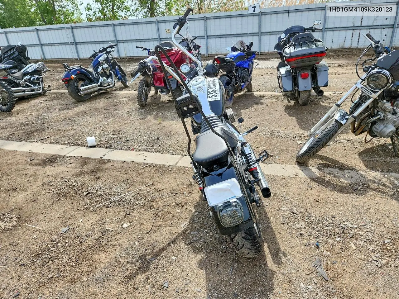 2009 Harley-Davidson Fxd VIN: 1HD1GM4109K320123 Lot: 53830006