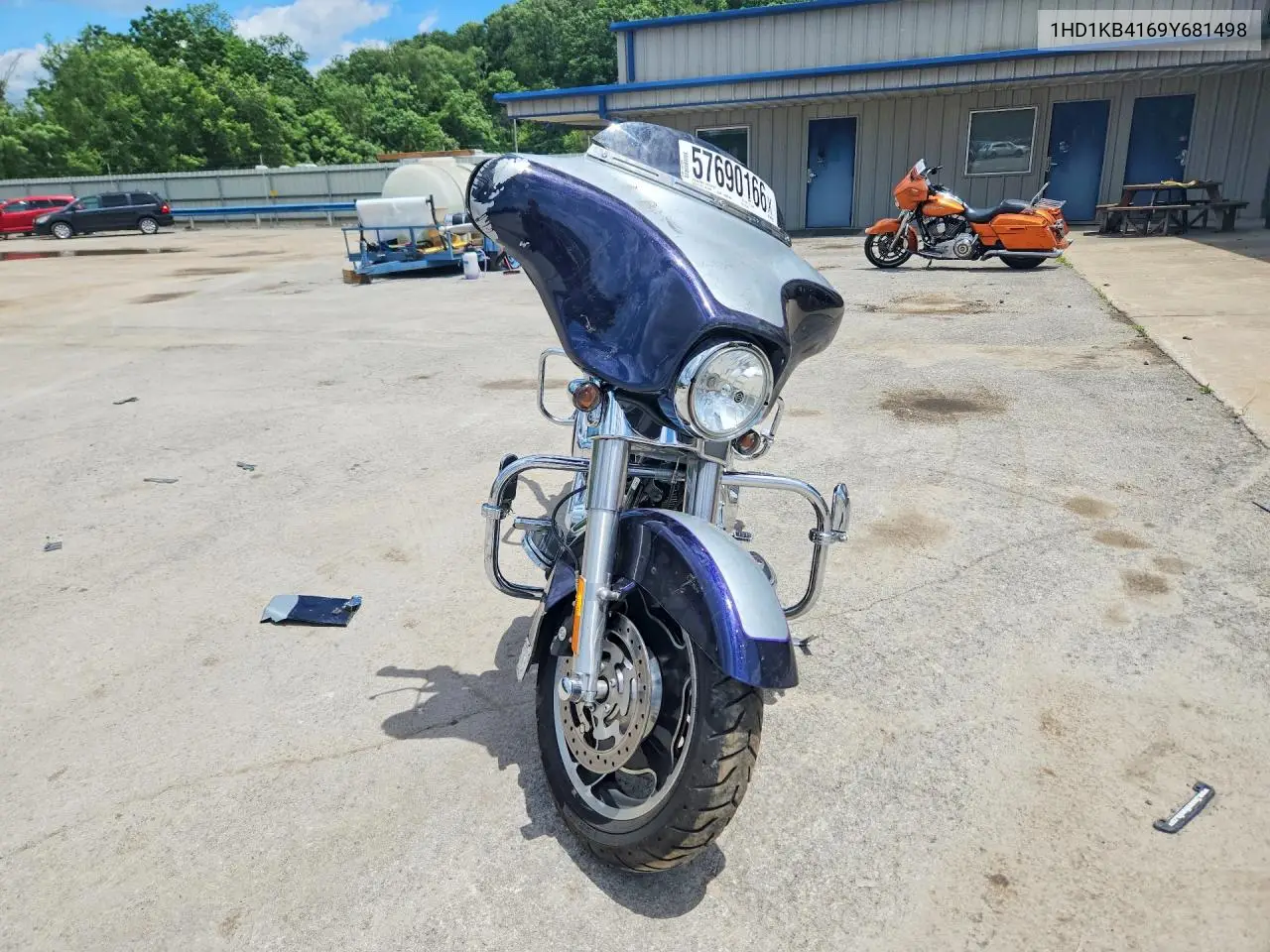 2009 Harley-Davidson Flhx VIN: 1HD1KB4169Y681498 Lot: 57690166