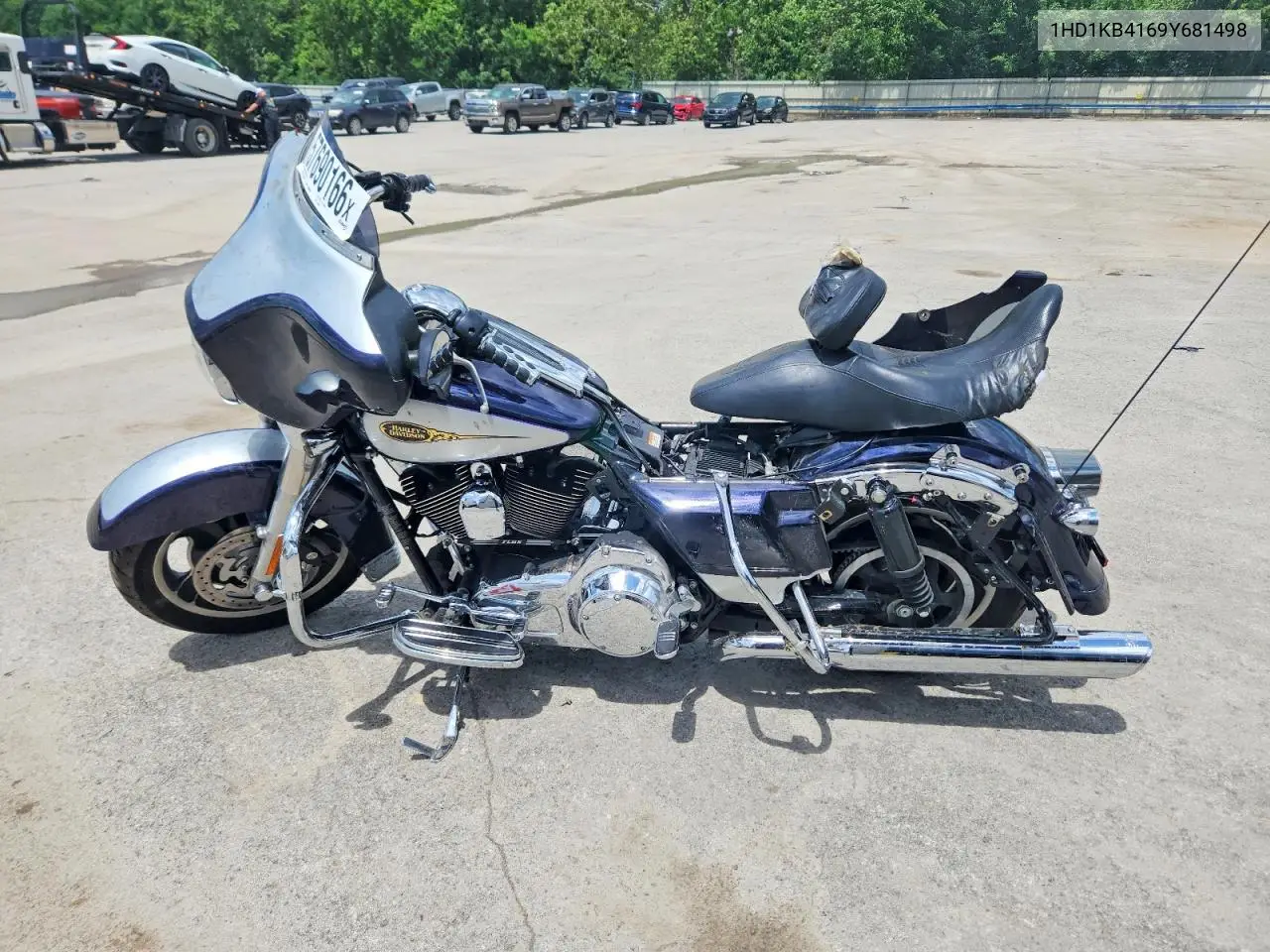 2009 Harley-Davidson Flhx VIN: 1HD1KB4169Y681498 Lot: 57690166