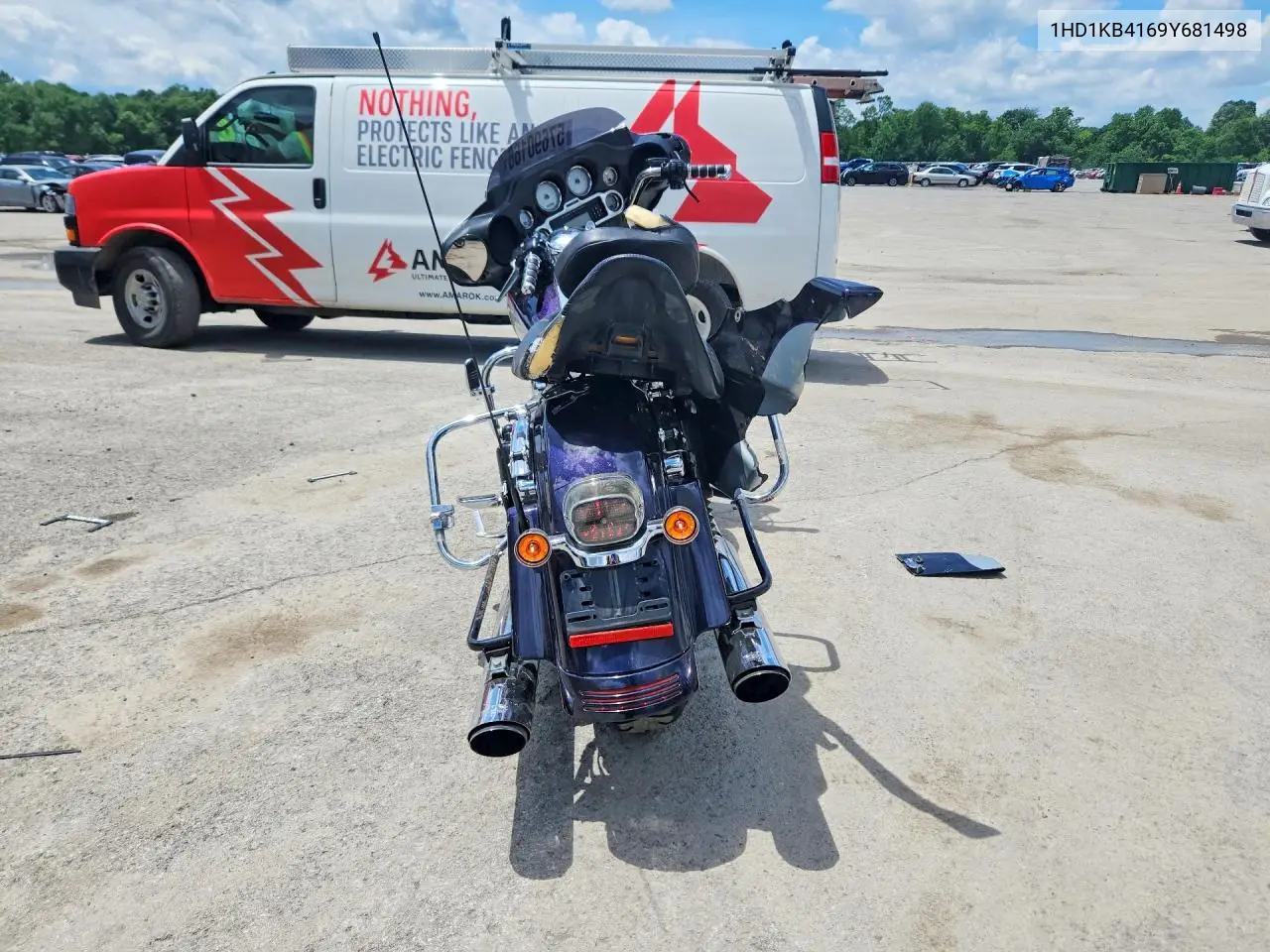 2009 Harley-Davidson Flhx VIN: 1HD1KB4169Y681498 Lot: 57690166