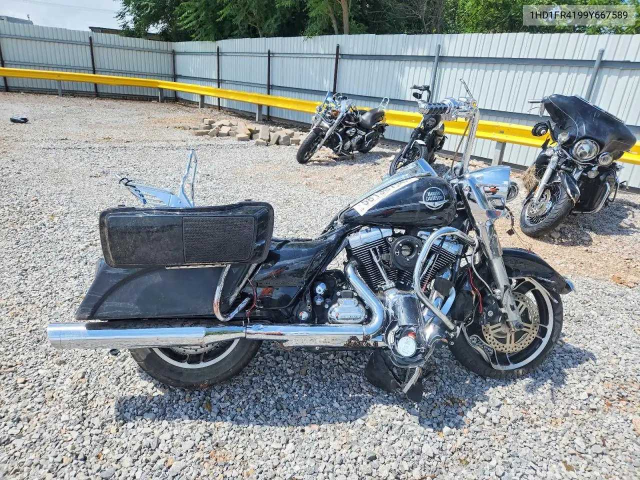 2009 Harley-Davidson Flhrc VIN: 1HD1FR4199Y667589 Lot: 58138796