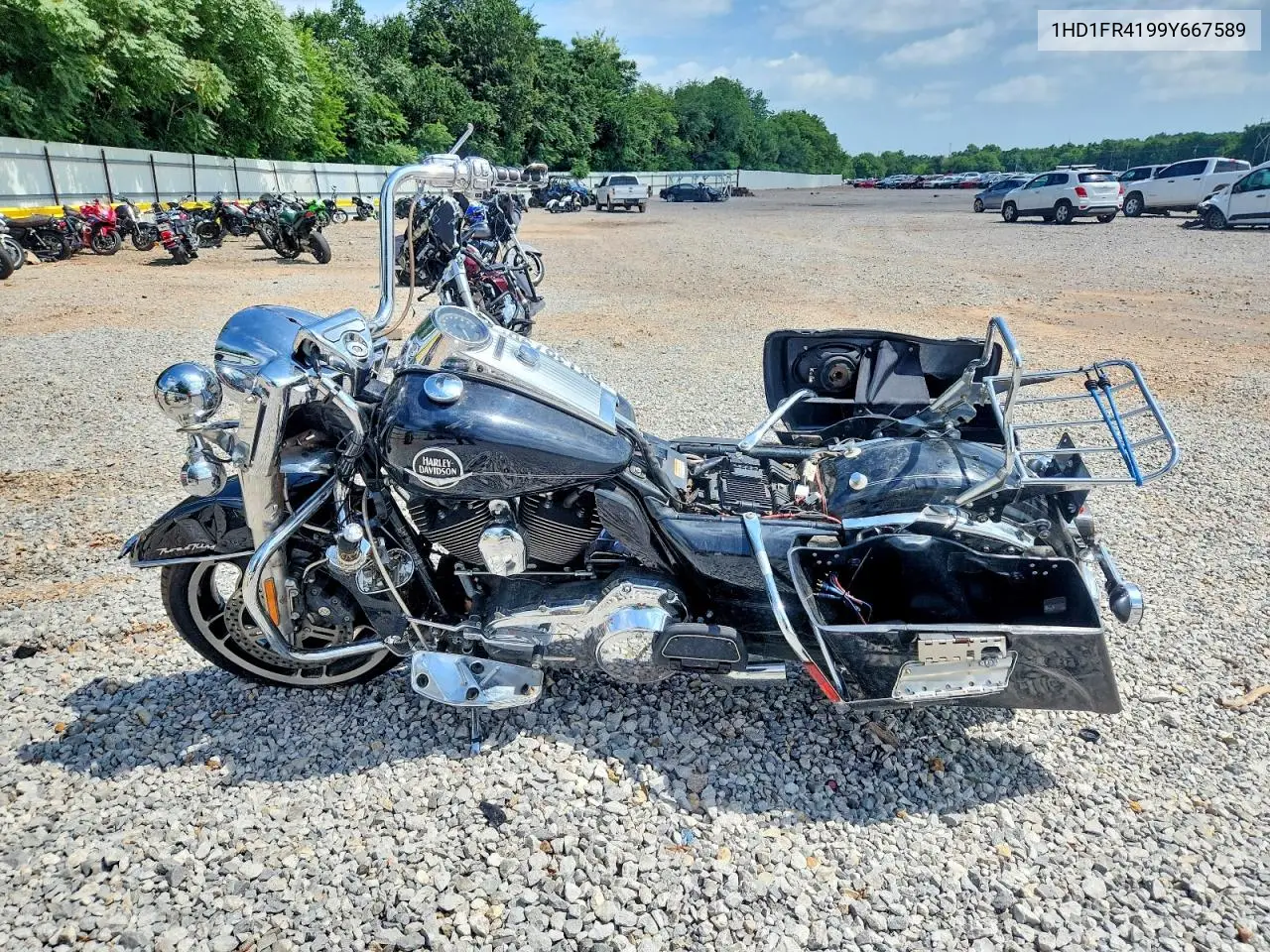 2009 Harley-Davidson Flhrc VIN: 1HD1FR4199Y667589 Lot: 58138796