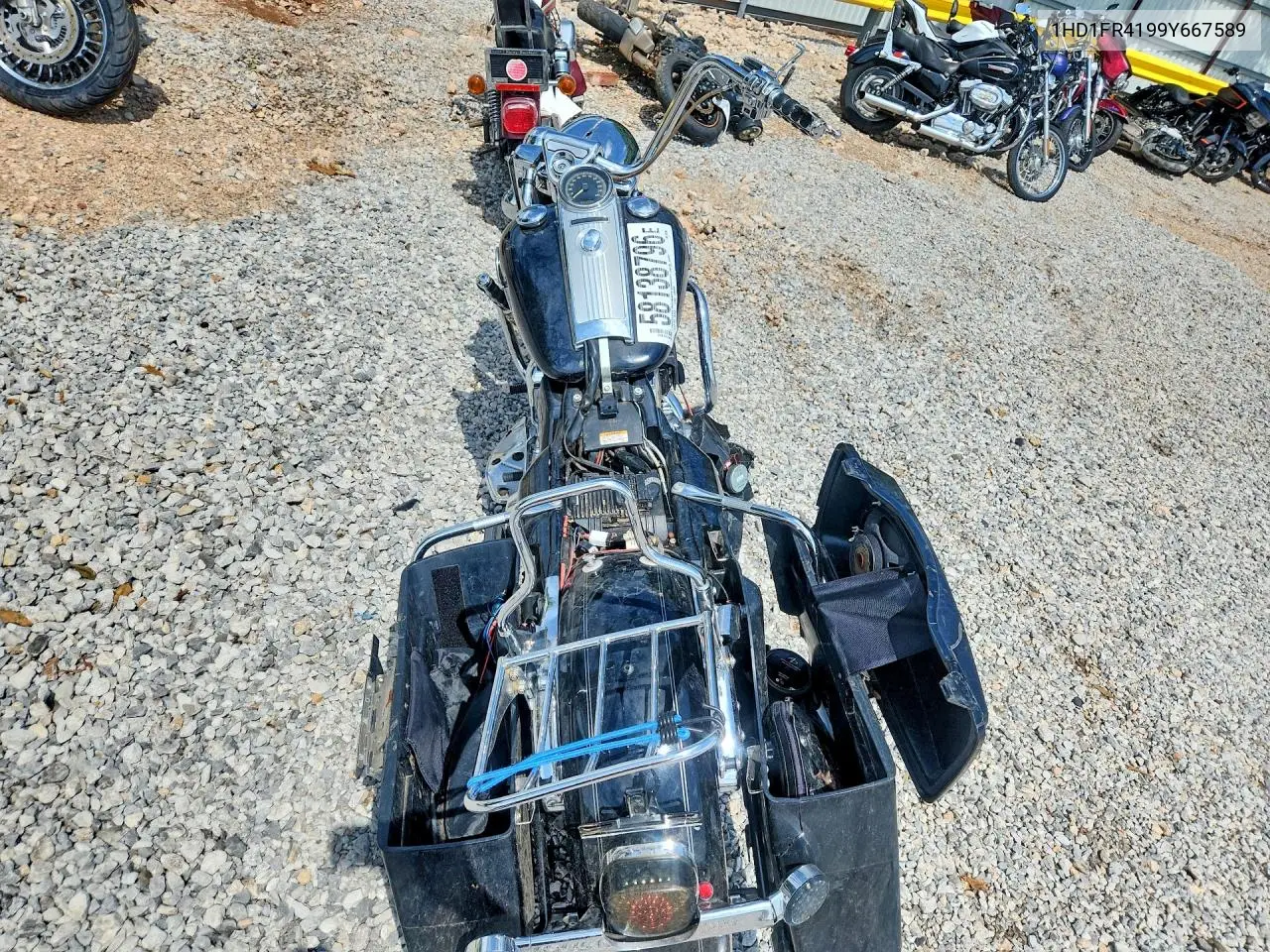 2009 Harley-Davidson Flhrc VIN: 1HD1FR4199Y667589 Lot: 58138796