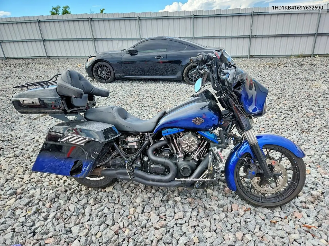 2009 Harley-Davidson Flhx VIN: 1HD1KB4169Y632690 Lot: 58783356