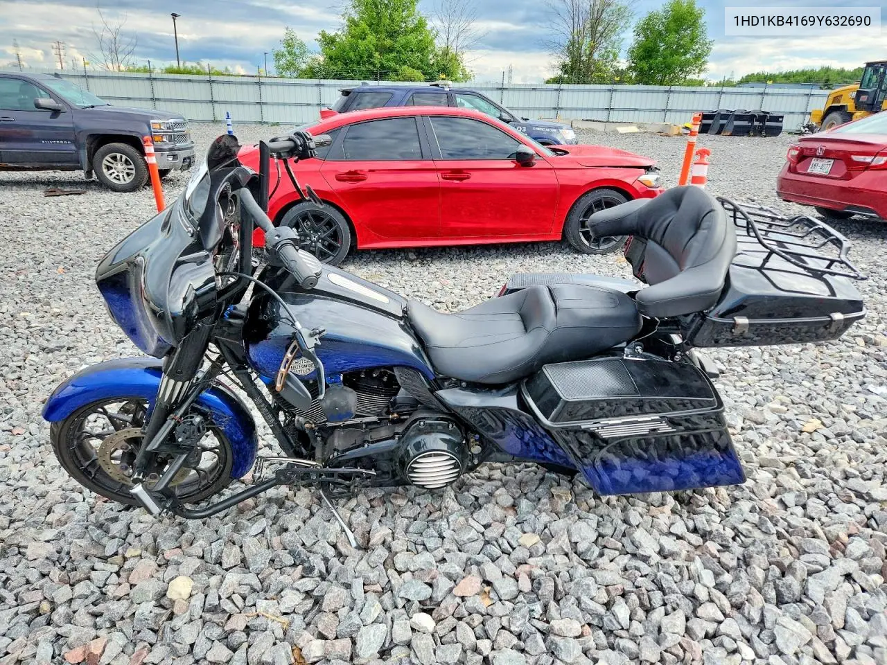 2009 Harley-Davidson Flhx VIN: 1HD1KB4169Y632690 Lot: 58783356