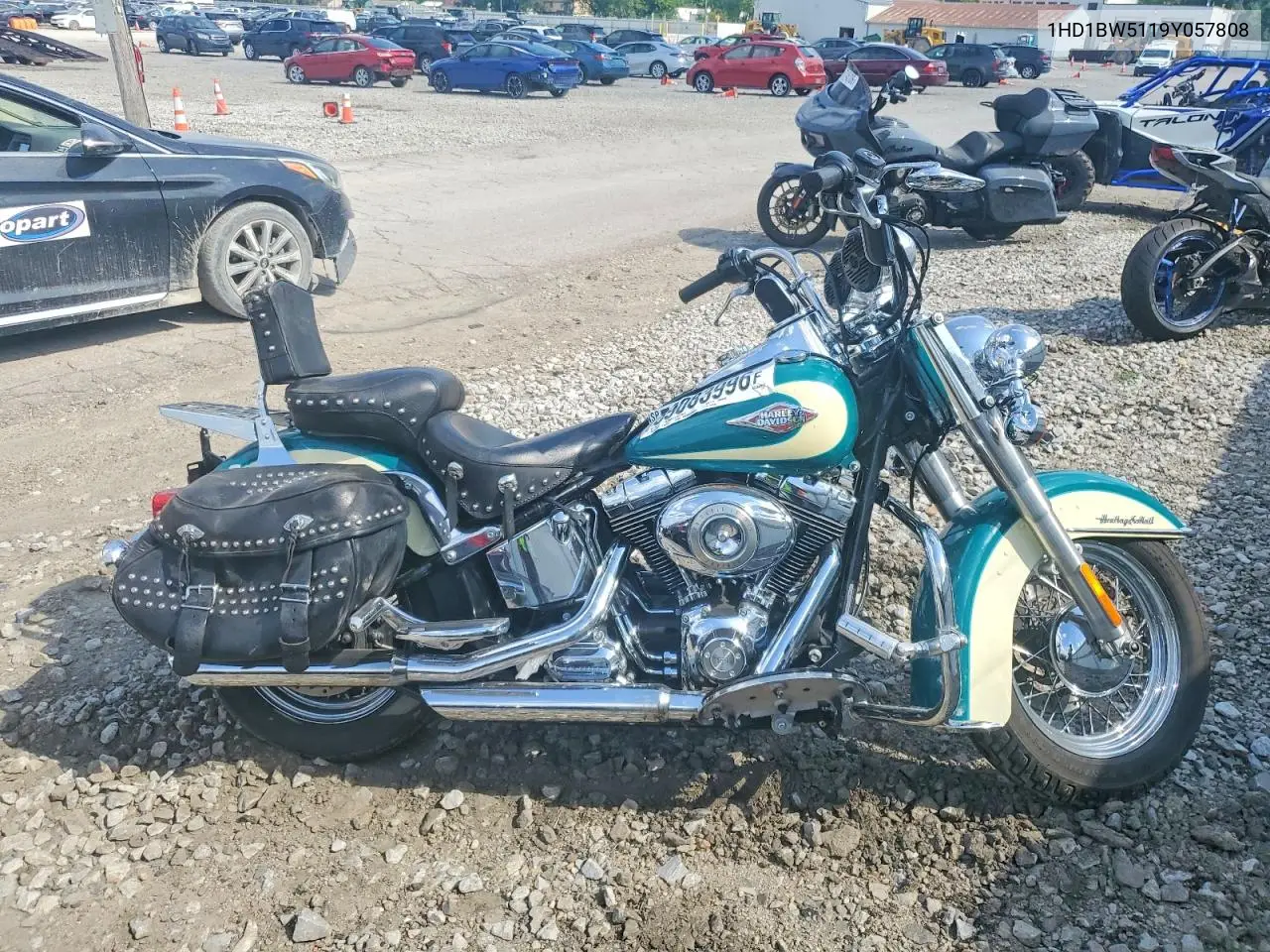 2009 Harley-Davidson Flstc VIN: 1HD1BW5119Y057808 Lot: 59083996
