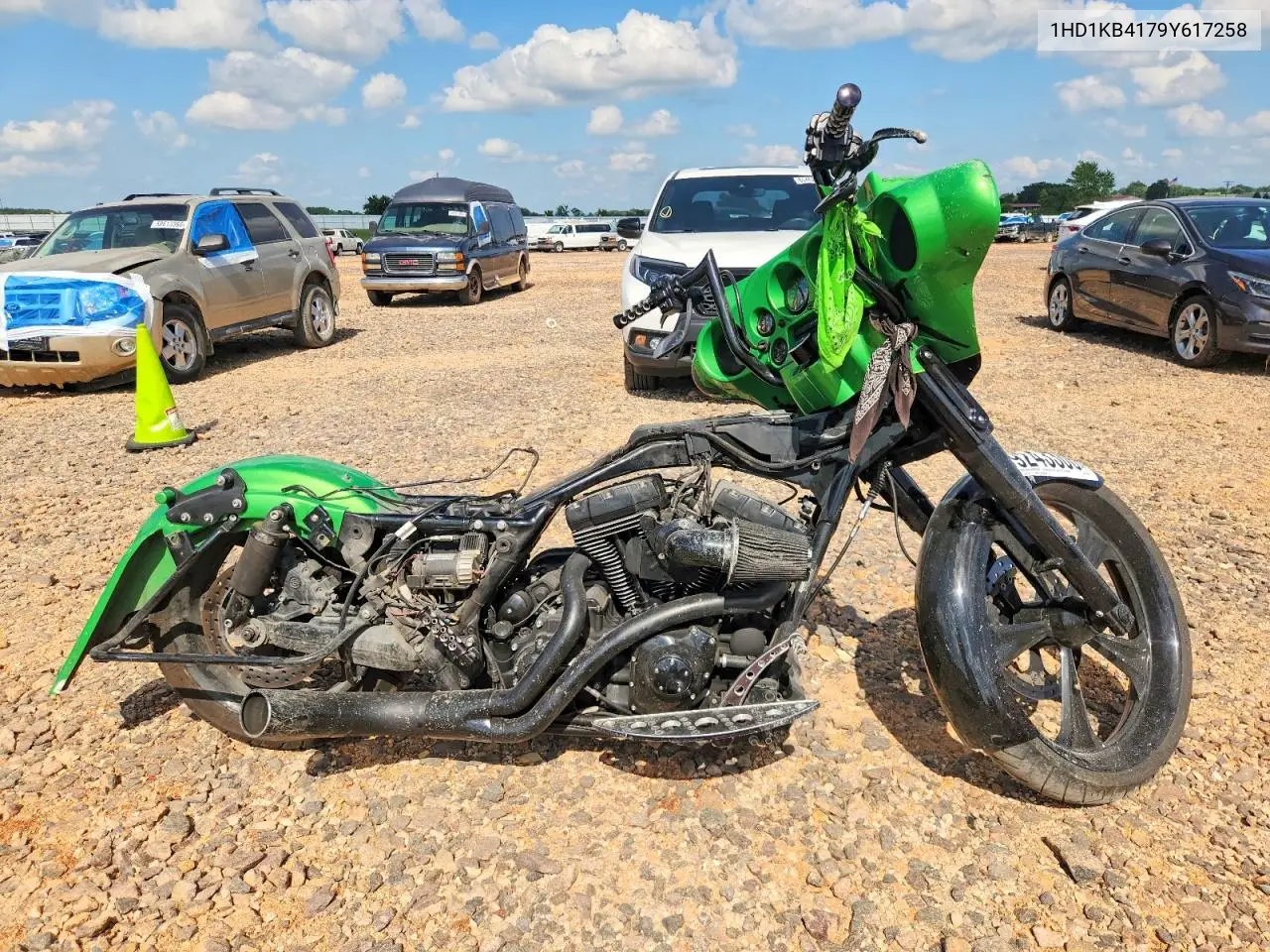 2009 Harley-Davidson Flhx VIN: 1HD1KB4179Y617258 Lot: 59243306
