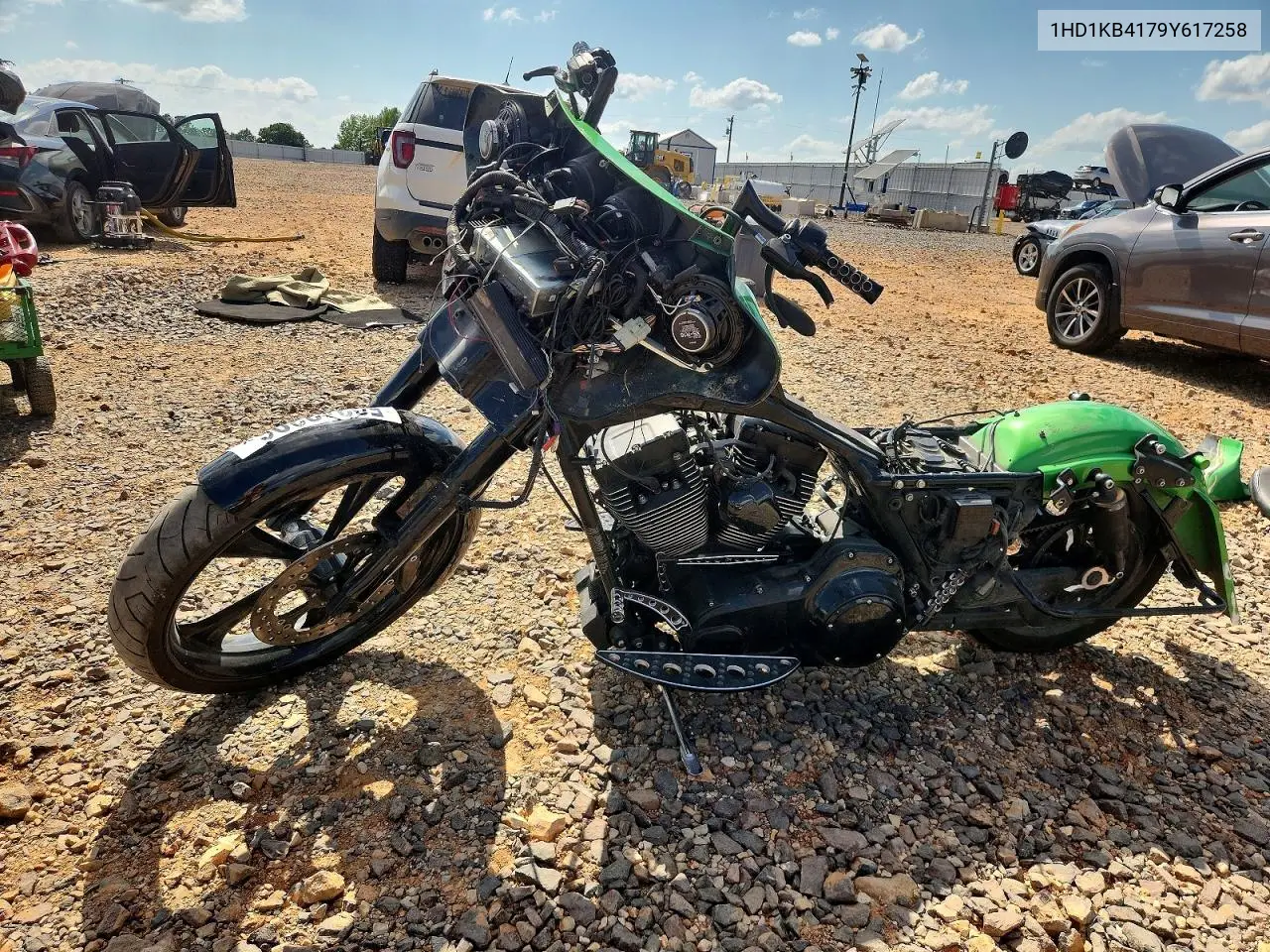 2009 Harley-Davidson Flhx VIN: 1HD1KB4179Y617258 Lot: 59243306