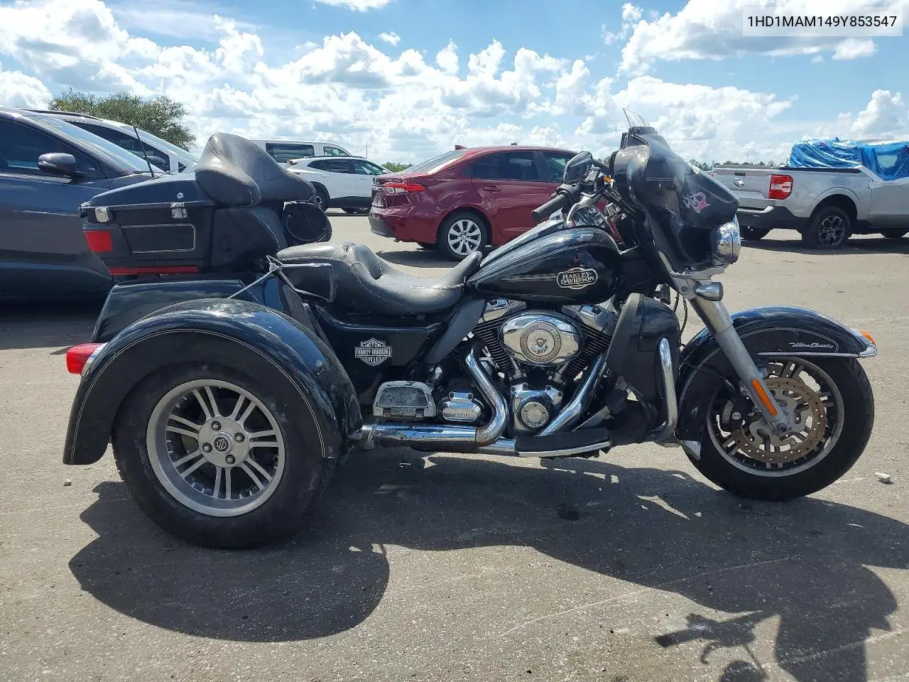 2009 Harley-Davidson Flhtcutg VIN: 1HD1MAM149Y853547 Lot: 59324996
