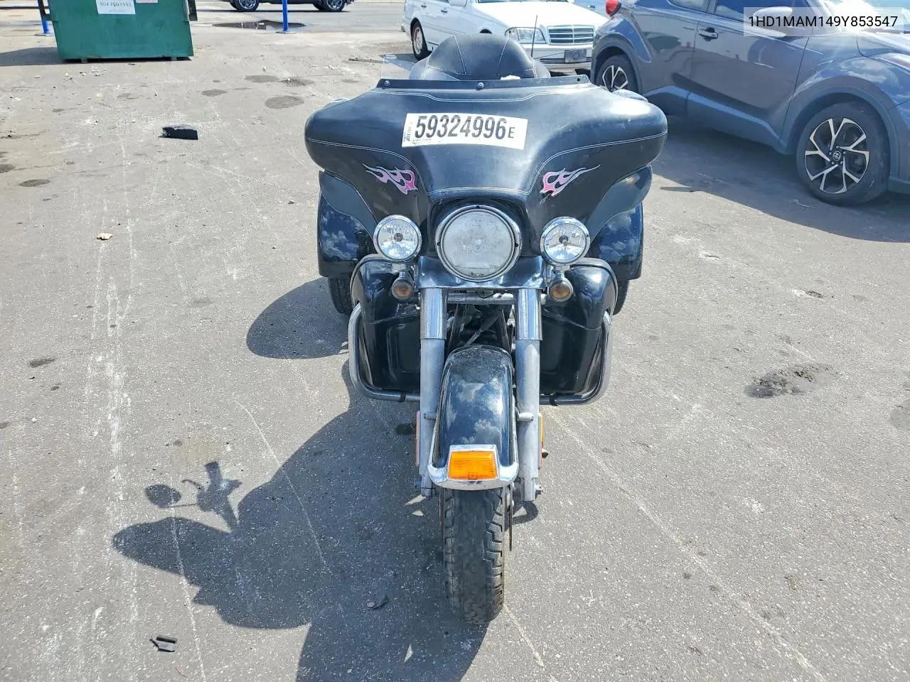 2009 Harley-Davidson Flhtcutg VIN: 1HD1MAM149Y853547 Lot: 59324996