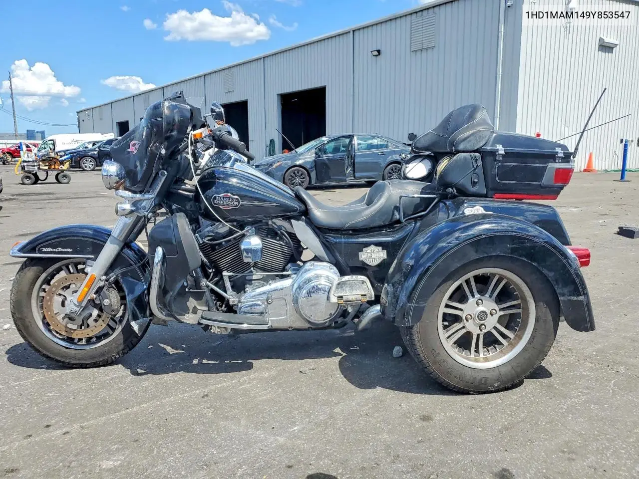 2009 Harley-Davidson Flhtcutg VIN: 1HD1MAM149Y853547 Lot: 59324996