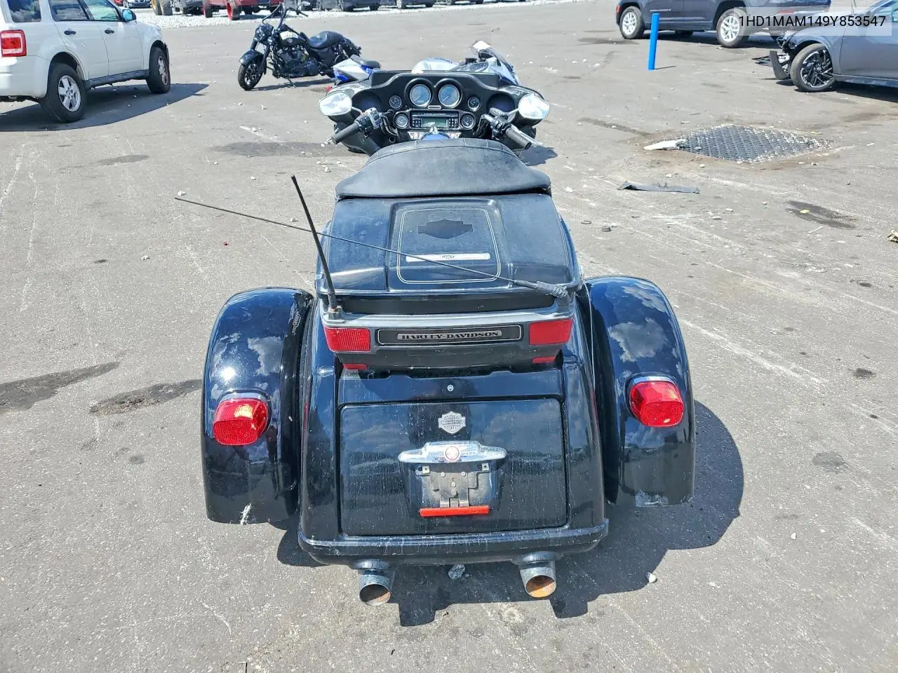 2009 Harley-Davidson Flhtcutg VIN: 1HD1MAM149Y853547 Lot: 59324996