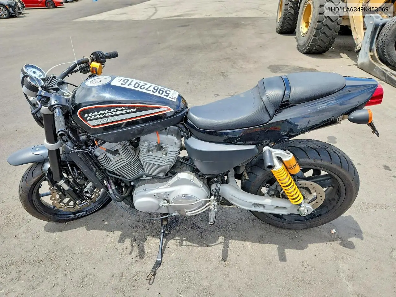 2009 Harley-Davidson Xr1200 VIN: 1HD1LA6349K453069 Lot: 59672916