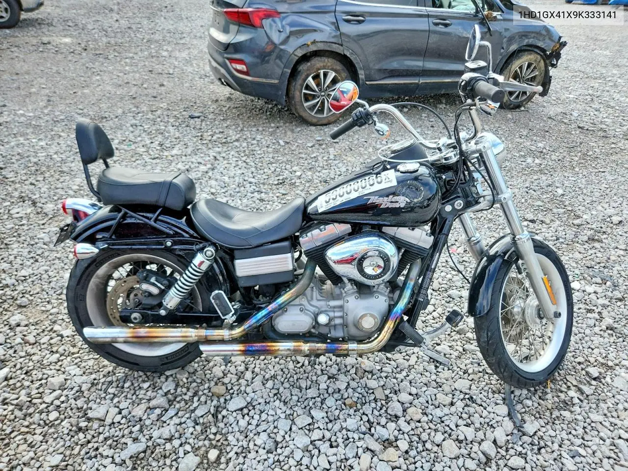 2009 Harley-Davidson Fxdb VIN: 1HD1GX41X9K333141 Lot: 59808066