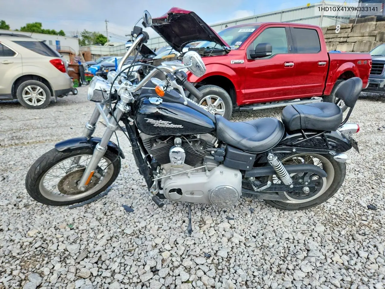 2009 Harley-Davidson Fxdb VIN: 1HD1GX41X9K333141 Lot: 59808066