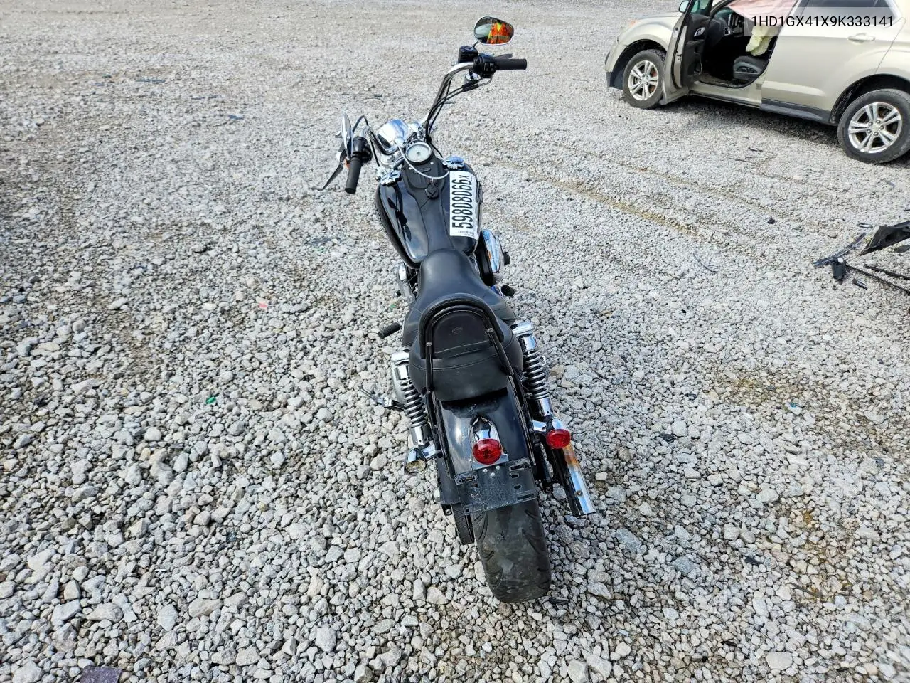 2009 Harley-Davidson Fxdb VIN: 1HD1GX41X9K333141 Lot: 59808066