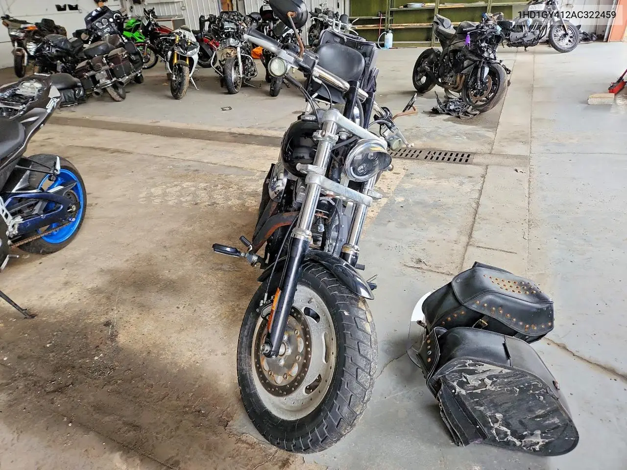 2010 Harley-Davidson Fxdf VIN: 1HD1GY412AC322459 Lot: 51848326