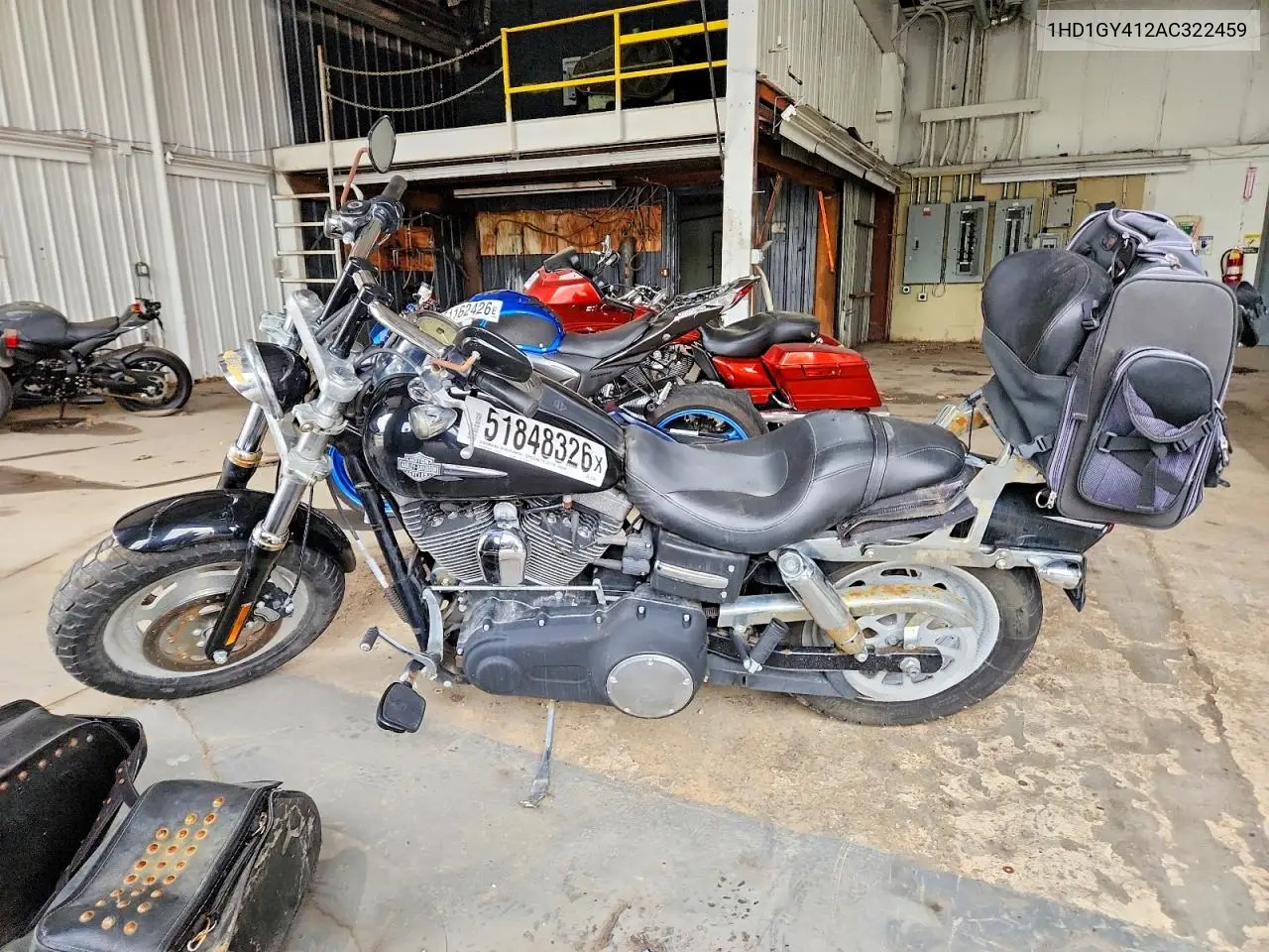 2010 Harley-Davidson Fxdf VIN: 1HD1GY412AC322459 Lot: 51848326