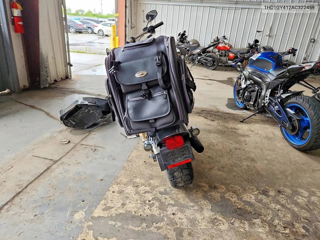2010 Harley-Davidson Fxdf VIN: 1HD1GY412AC322459 Lot: 51848326