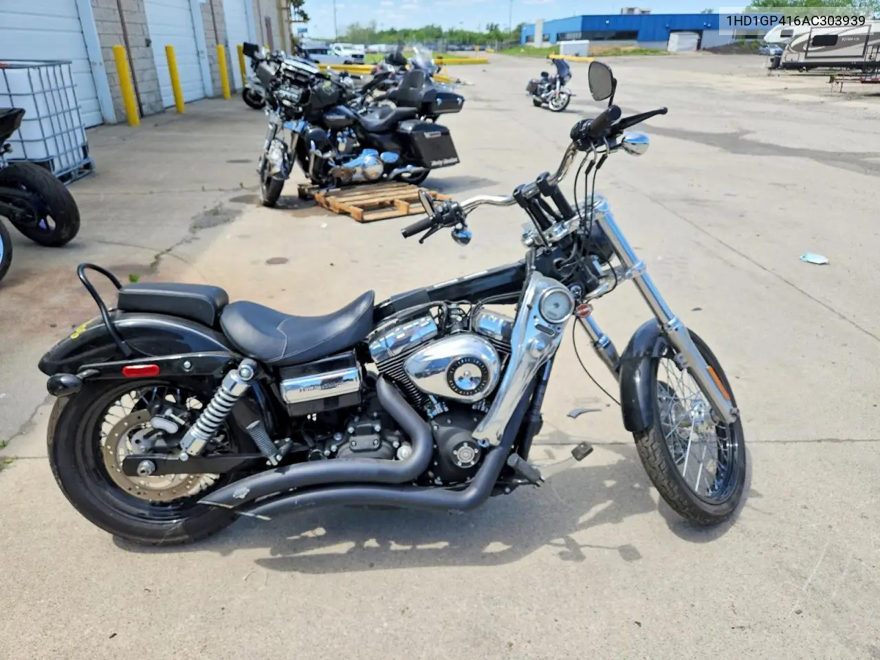 2010 Harley-Davidson Fxdwg VIN: 1HD1GP416AC303939 Lot: 55501706