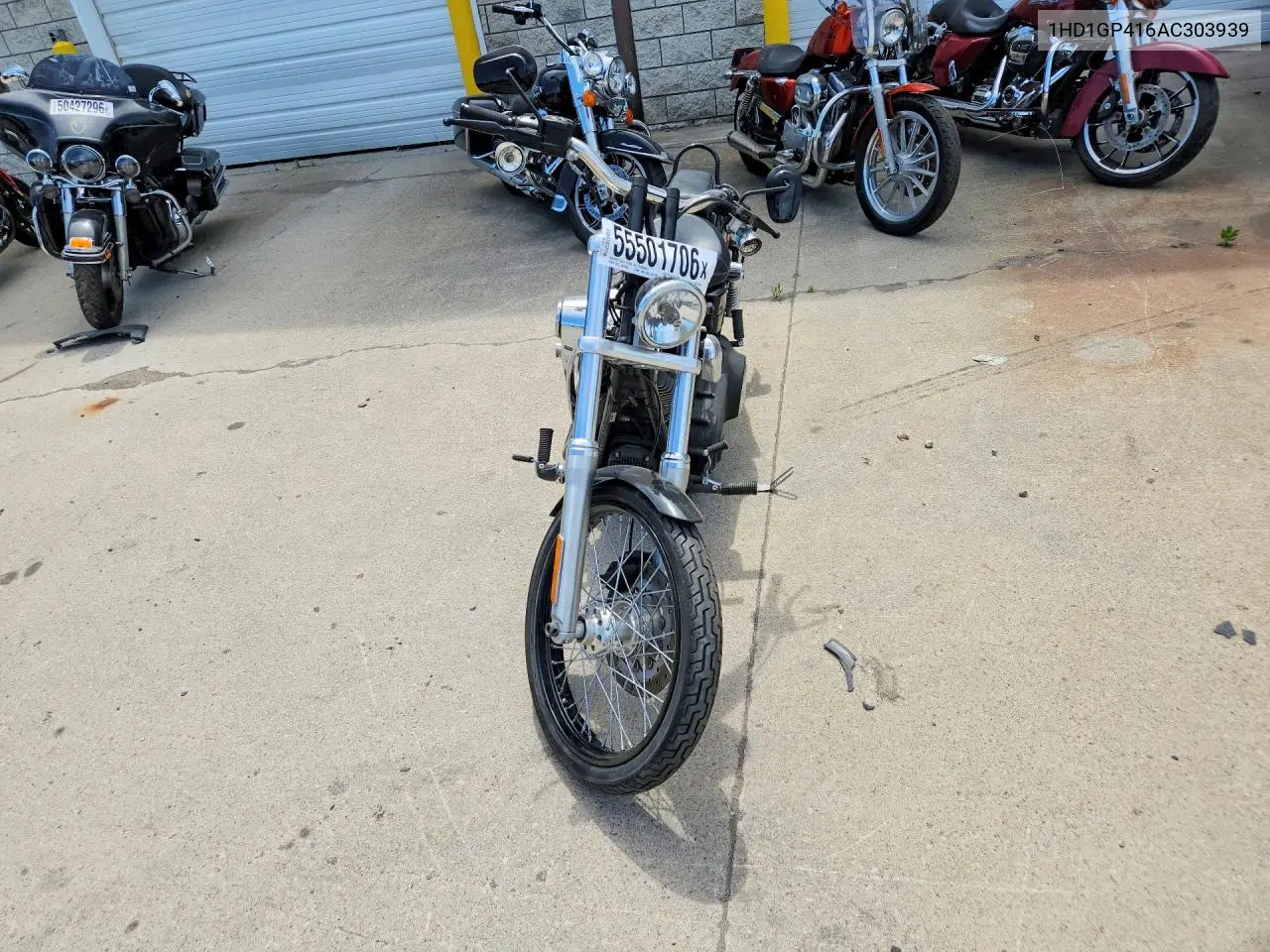 2010 Harley-Davidson Fxdwg VIN: 1HD1GP416AC303939 Lot: 55501706