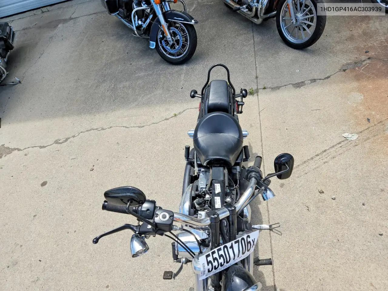 2010 Harley-Davidson Fxdwg VIN: 1HD1GP416AC303939 Lot: 55501706