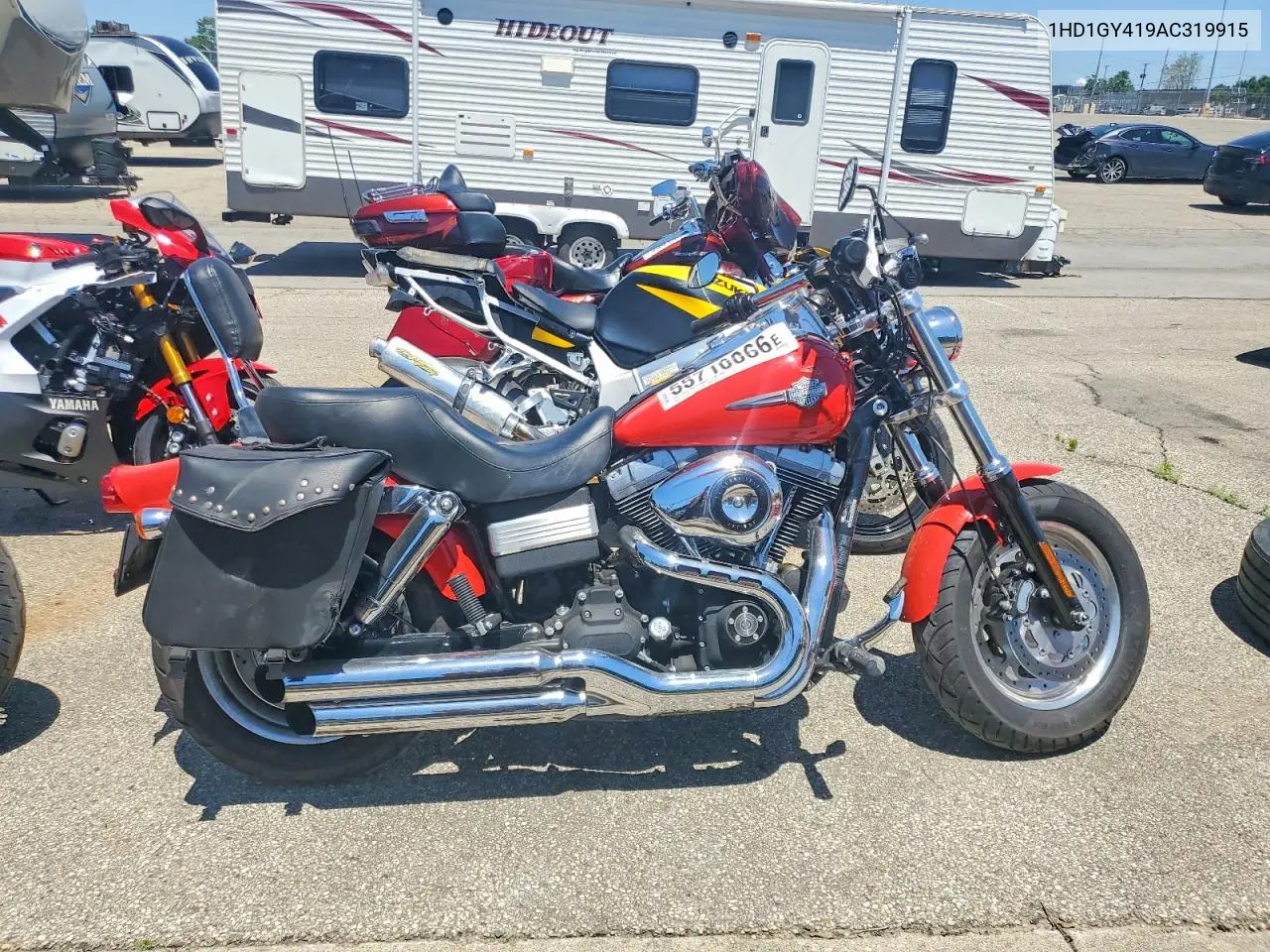 2010 Harley Davidson Fxdf VIN: 1HD1GY419AC319915 Lot: 55710066