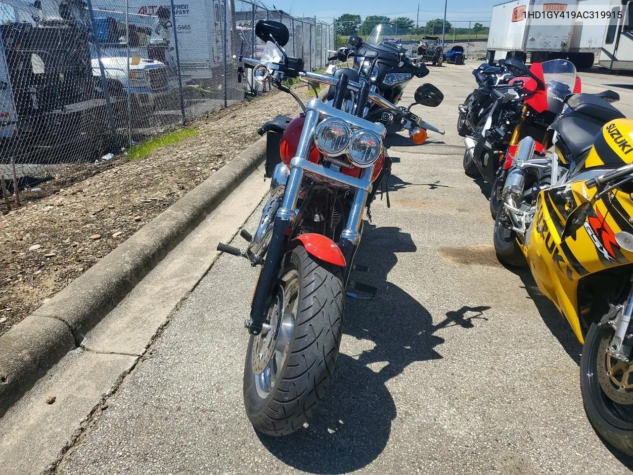 2010 Harley Davidson Fxdf VIN: 1HD1GY419AC319915 Lot: 55710066