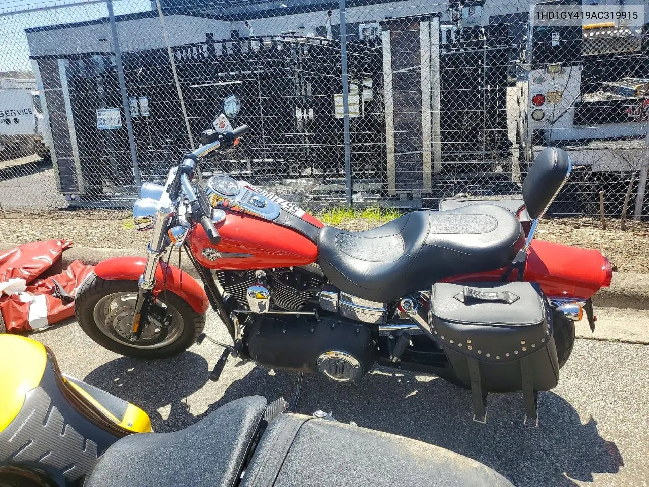 2010 Harley Davidson Fxdf VIN: 1HD1GY419AC319915 Lot: 55710066