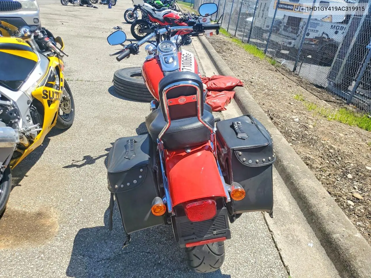 2010 Harley Davidson Fxdf VIN: 1HD1GY419AC319915 Lot: 55710066