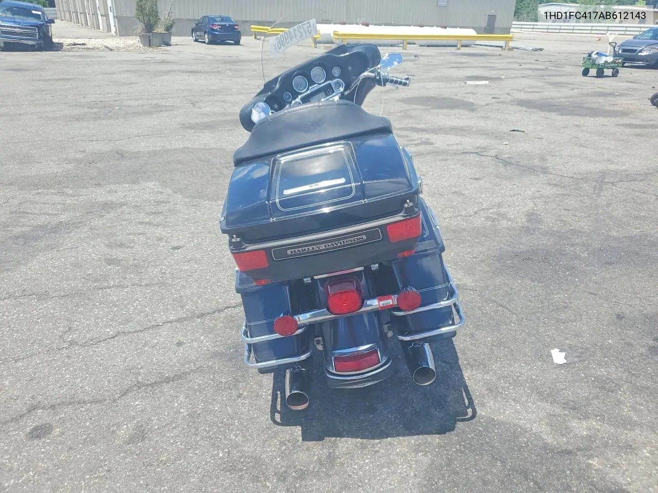 2010 Harley-Davidson Flhtcu VIN: 1HD1FC417AB612143 Lot: 57214996