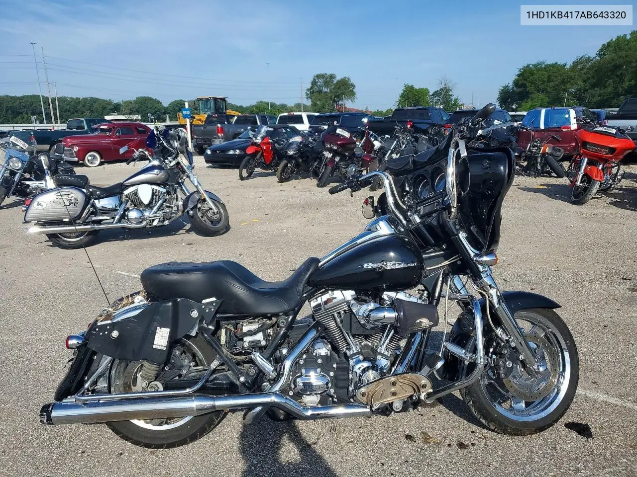 2010 Harley-Davidson Flhx VIN: 1HD1KB417AB643320 Lot: 59638976
