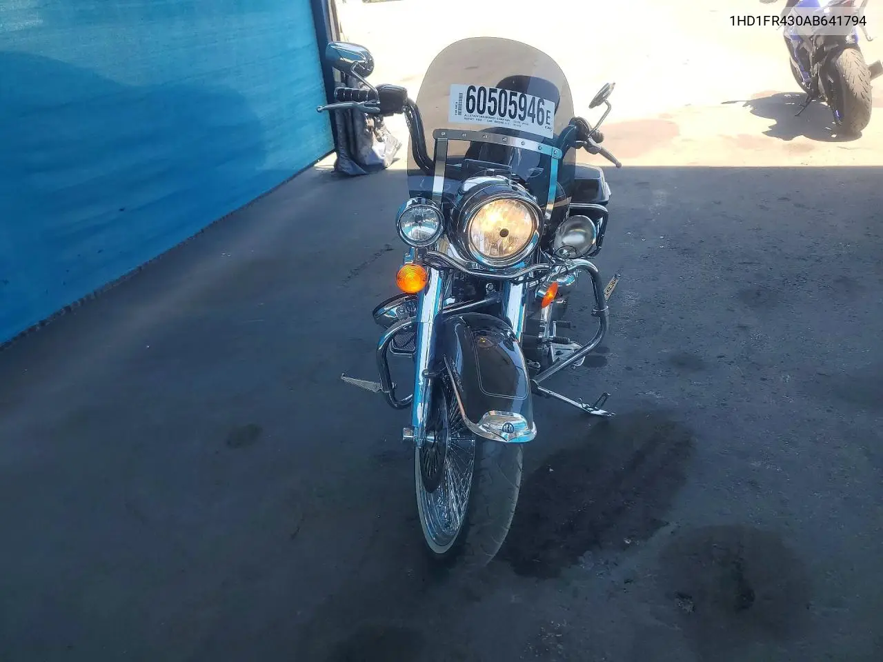 2010 Harley-Davidson Flhrc VIN: 1HD1FR430AB641794 Lot: 60505946