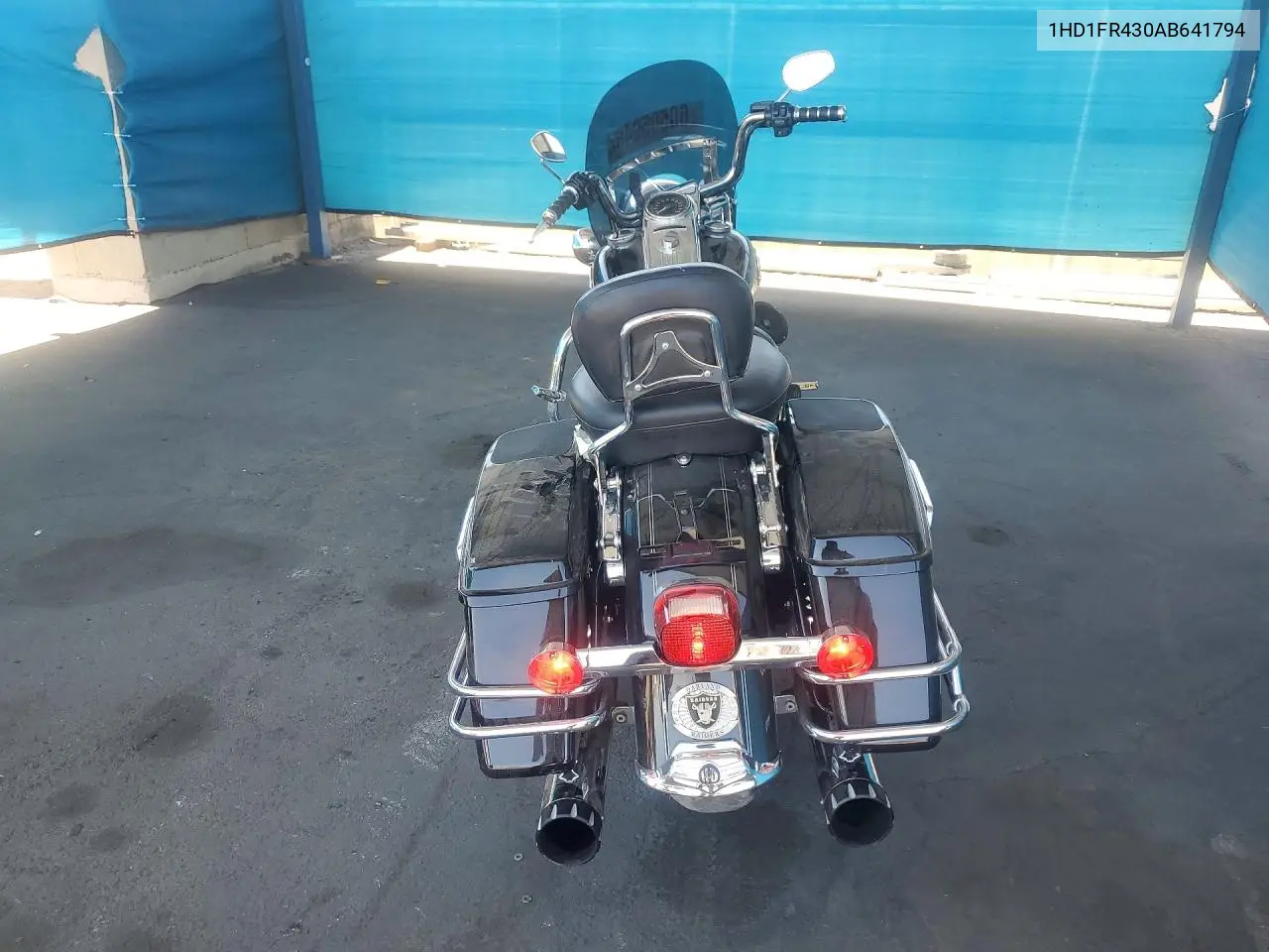 2010 Harley-Davidson Flhrc VIN: 1HD1FR430AB641794 Lot: 60505946