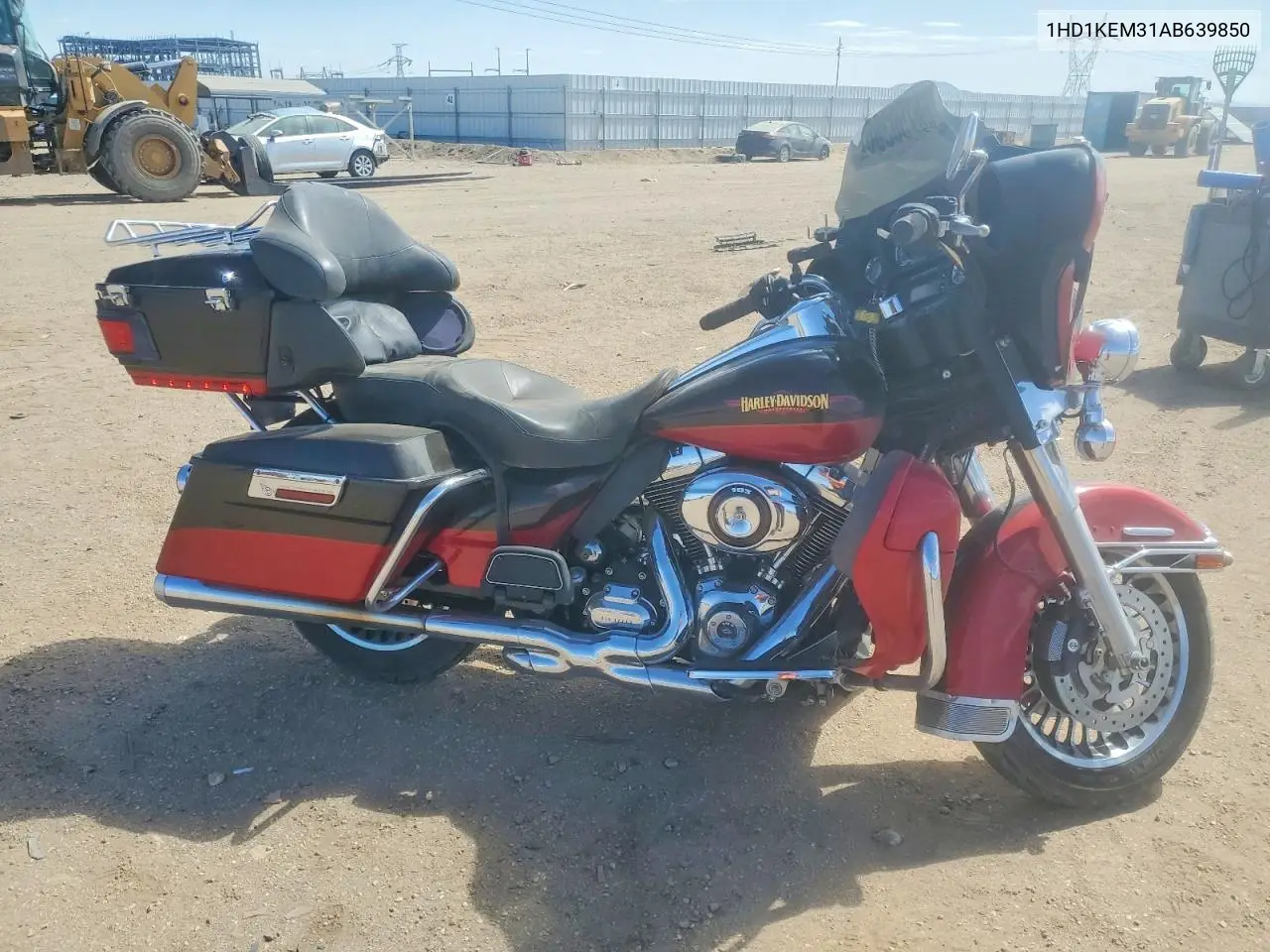 2010 Harley-Davidson Flhtk VIN: 1HD1KEM31AB639850 Lot: 60750386