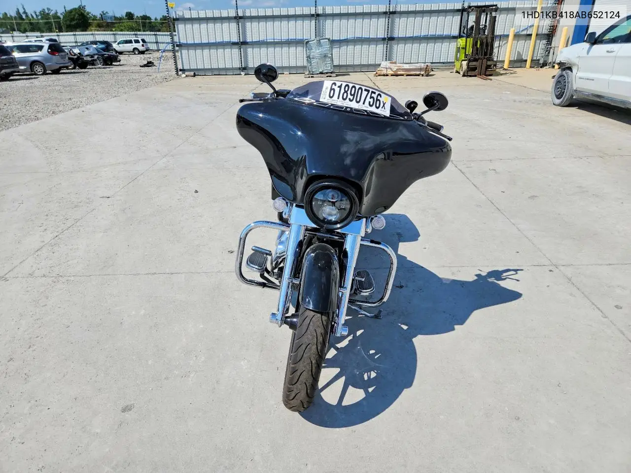 2010 Harley-Davidson Flhx VIN: 1HD1KB418AB652124 Lot: 61890756