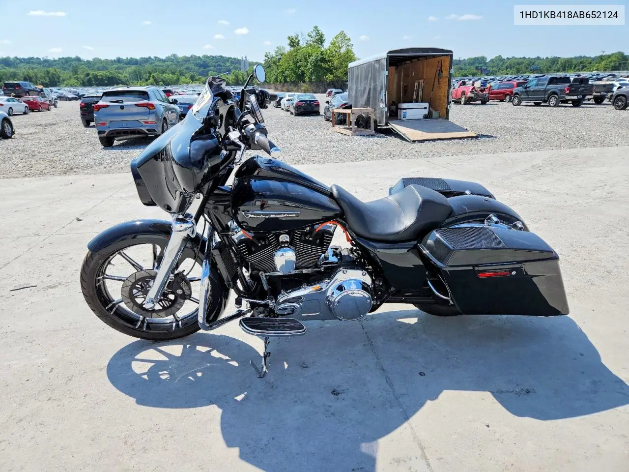 2010 Harley-Davidson Flhx VIN: 1HD1KB418AB652124 Lot: 61890756