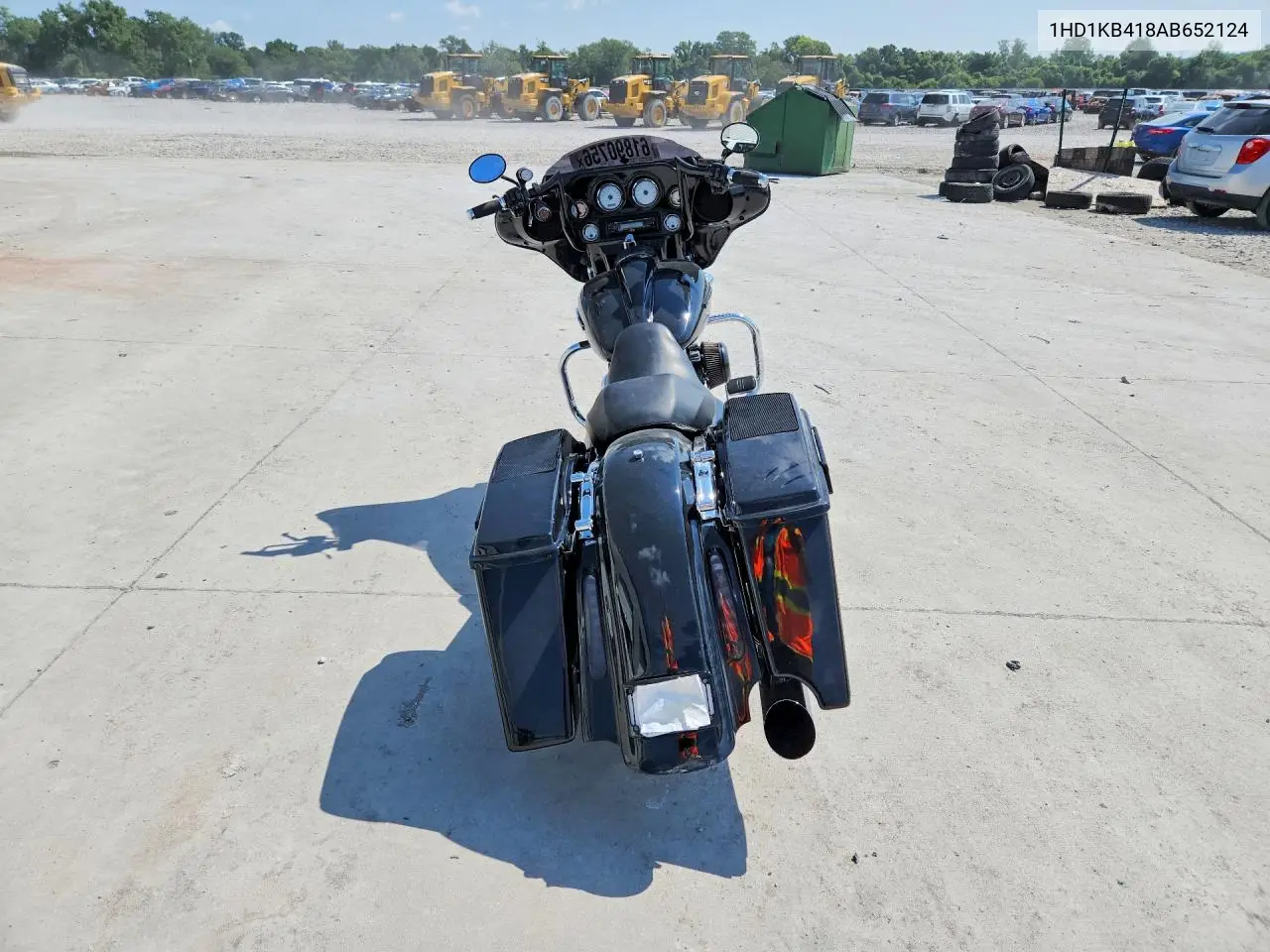 2010 Harley-Davidson Flhx VIN: 1HD1KB418AB652124 Lot: 61890756