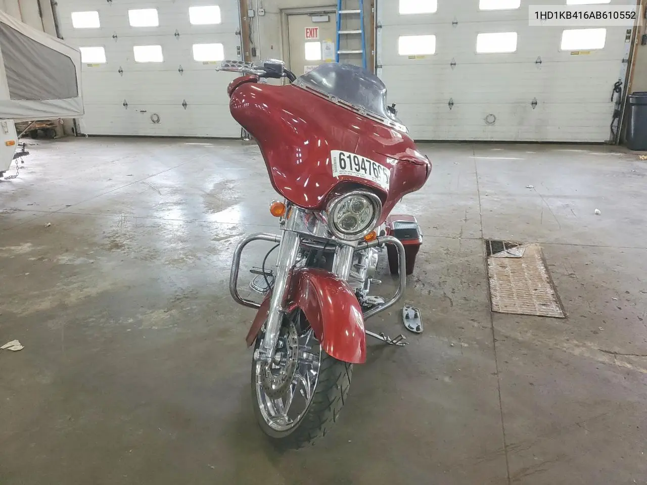 2010 Harley-Davidson Flhx VIN: 1HD1KB416AB610552 Lot: 61947696