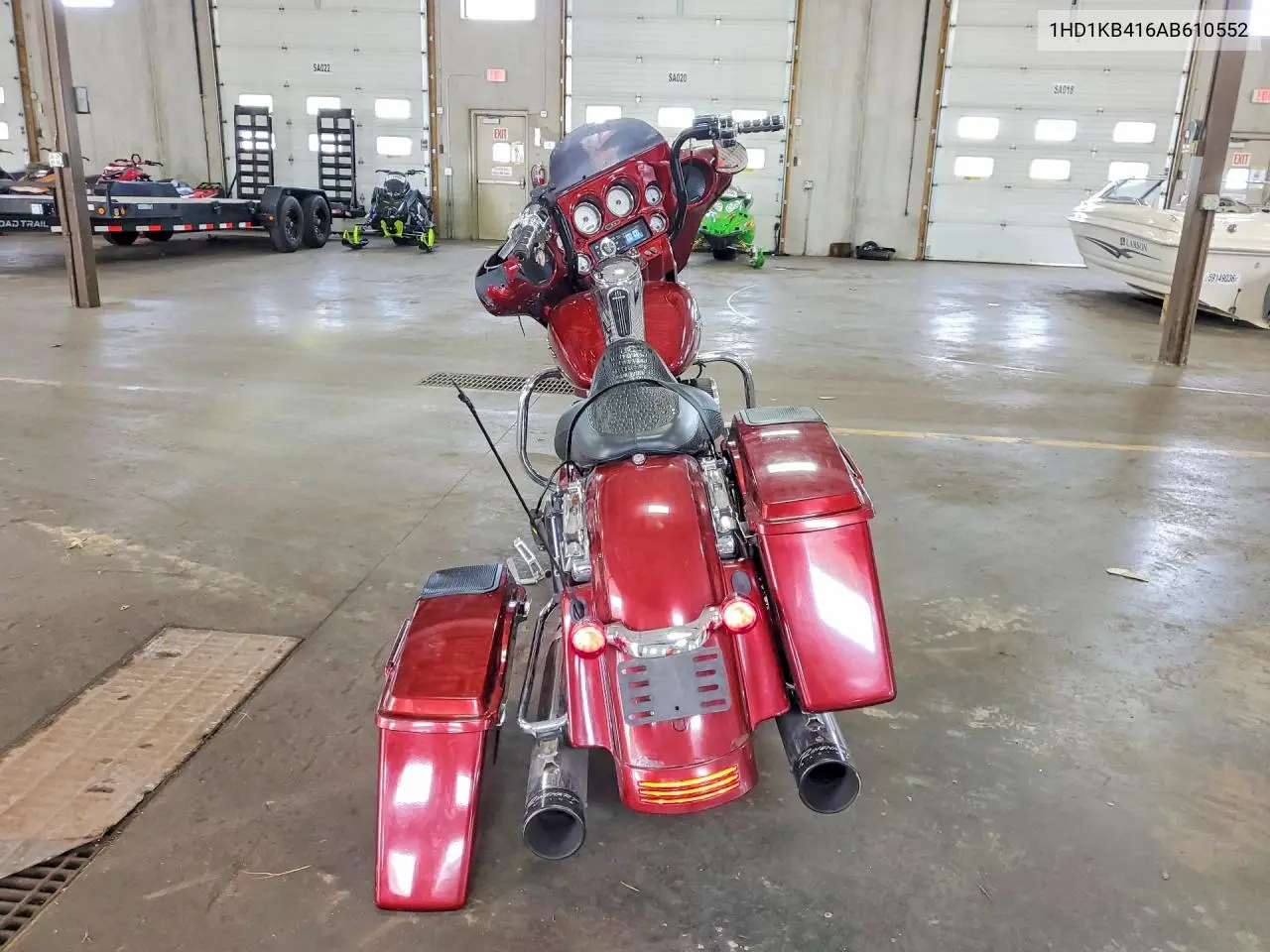 2010 Harley-Davidson Flhx VIN: 1HD1KB416AB610552 Lot: 61947696