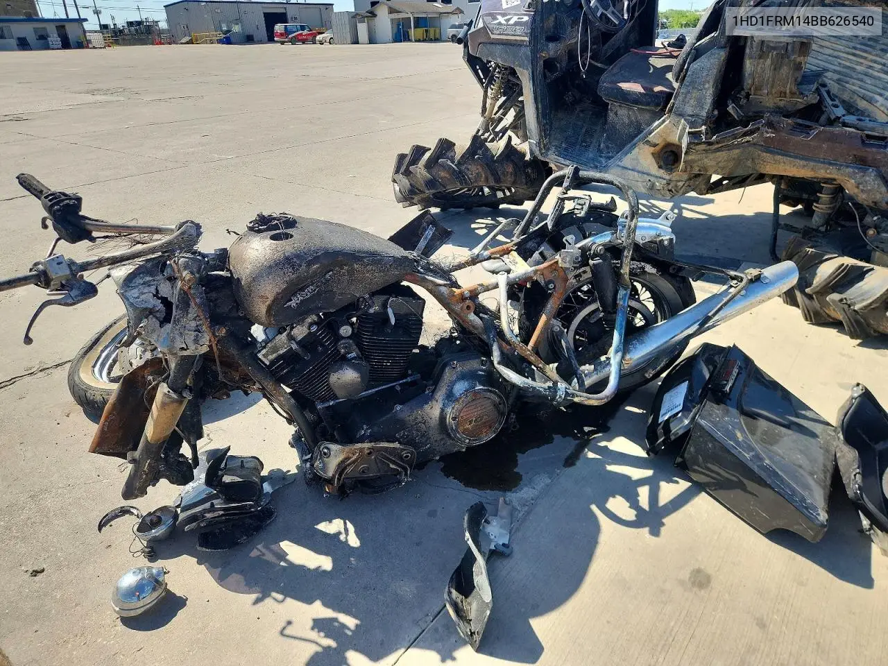 2011 Harley-Davidson Flhrc VIN: 1HD1FRM14BB626540 Lot: 55047756