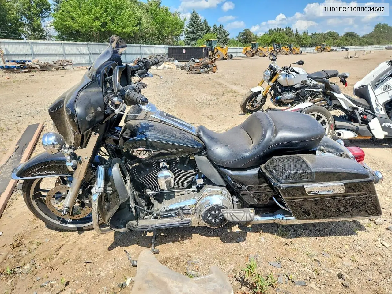 2011 Harley-Davidson Flhtcu VIN: 1HD1FC410BB634602 Lot: 58946236