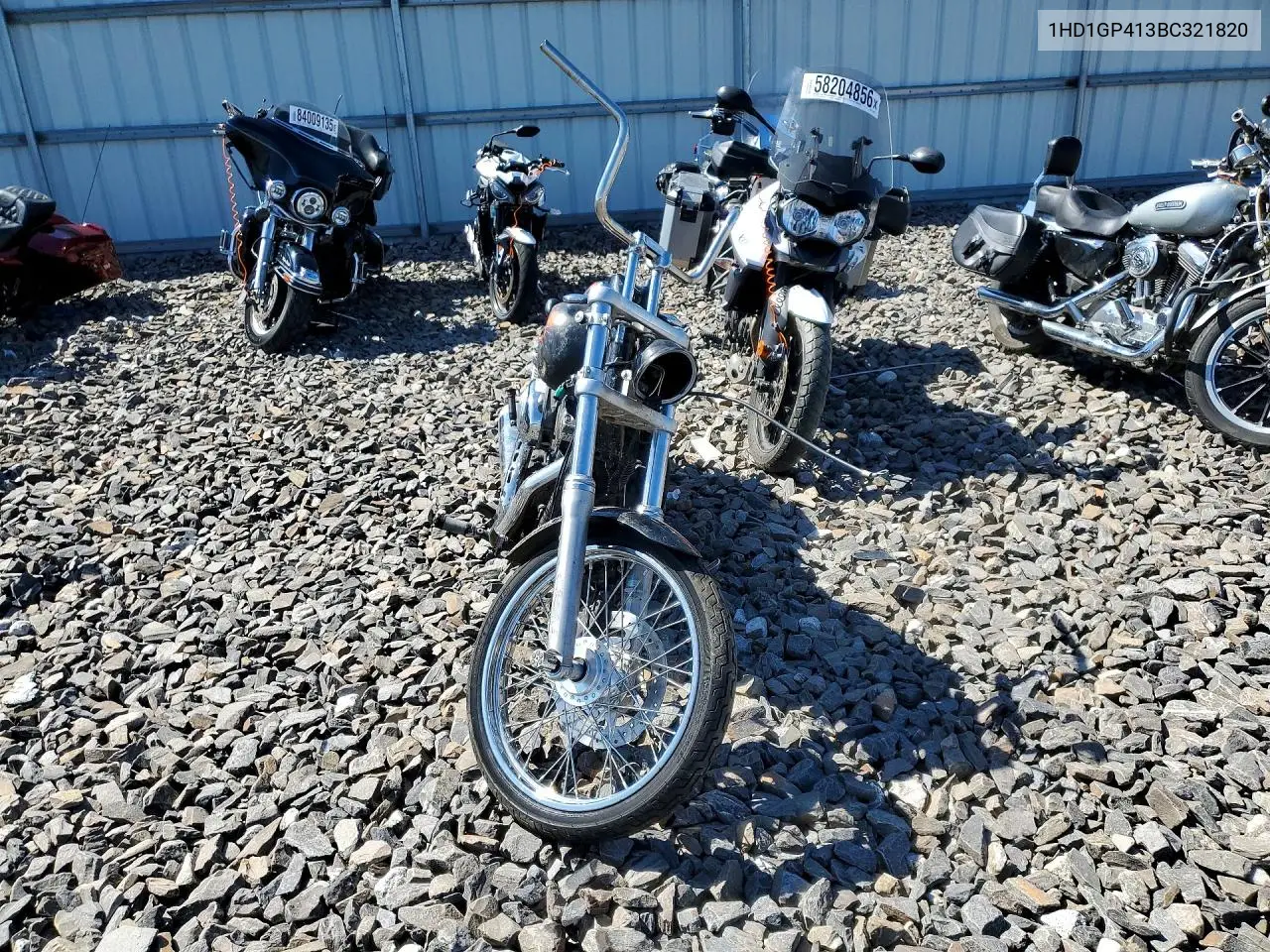2011 Harley-Davidson Fxdwg VIN: 1HD1GP413BC321820 Lot: 59143226